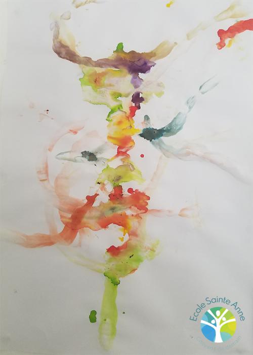 Découverte de l'artiste Claude Gilli dans la classe MS/GS B